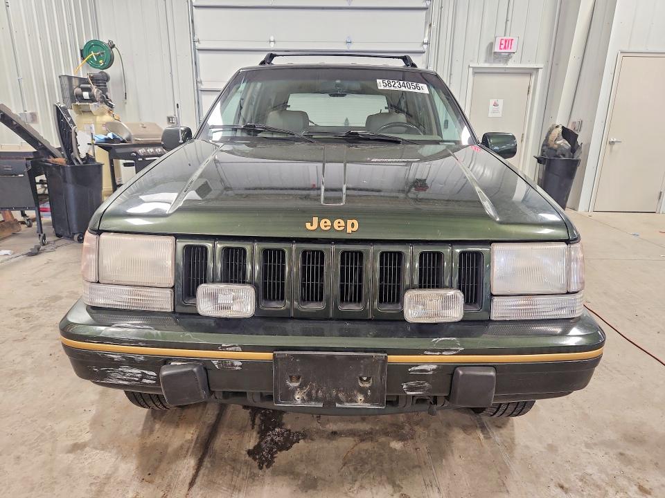 58234056 :رقم المزاد ، 1J4GZ78Y0SC528561 vin ، 1995 Jeep Grand Cherokee مزاد بيع