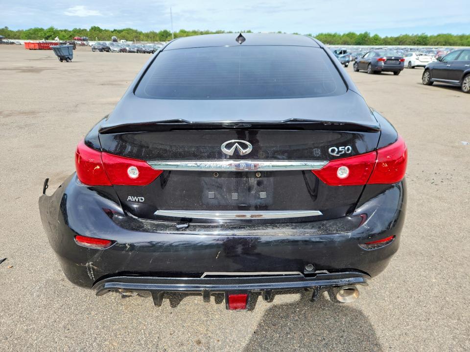 57110536 :رقم المزاد ، JN1BV7AR9EM701607 vin ، 2014 Infiniti Q50 مزاد بيع