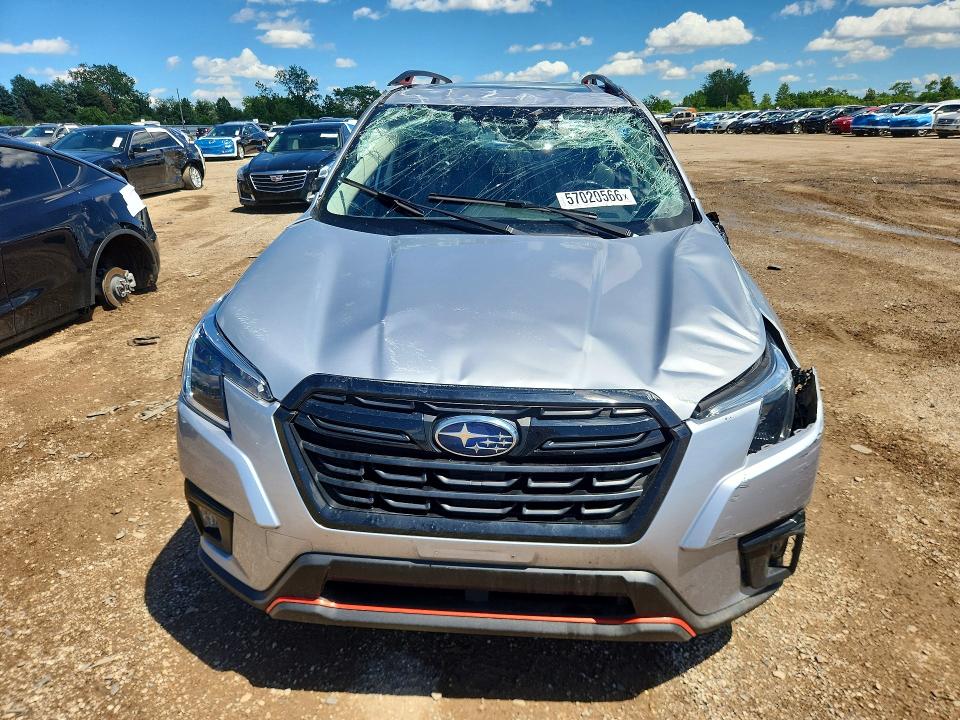 2023 Subaru Forester მანქანა იყიდება აუქციონზე, vin: JF2SKAJC0PH458877, აუქციონის ნომერი: 57020566