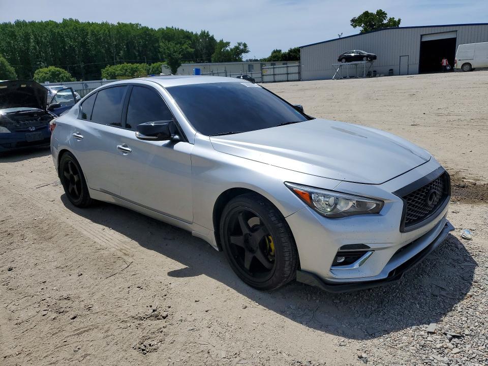 56660116 :رقم المزاد ، JN1EV7AR5KM550869 vin ، 2019 Infiniti Q50 مزاد بيع