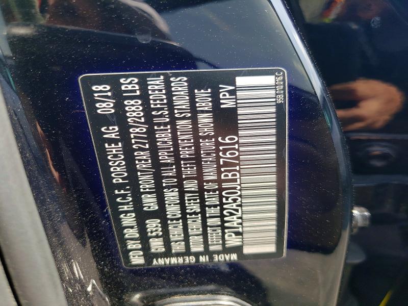 Продаж на аукціоні авто 2018 Porsche Macan, vin: WP1AA2A50JLB17616, номер лоту: 54511866