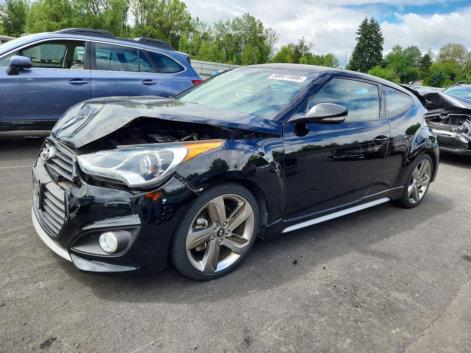 Auction sale of the 2013 Hyundai Veloster, vin: KMHTC6AEXDU107441, lot number: 58821686