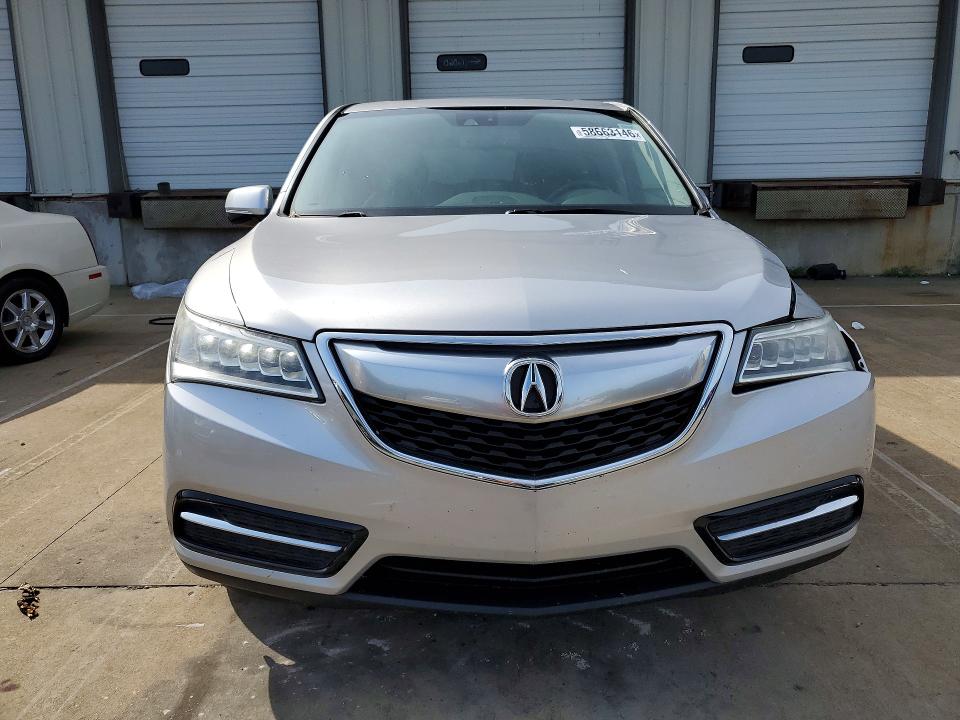 58663146 :رقم المزاد ، 5FRYD4H41FB031689 vin ، 2015 Acura Mdx مزاد بيع