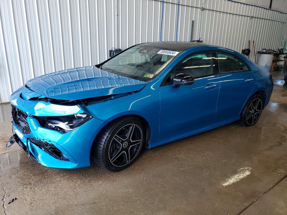 Продаж на аукціоні авто 2025 Mercedes-benz Cla, vin: W1K5J4HB1SN483395, номер лоту: 58660656