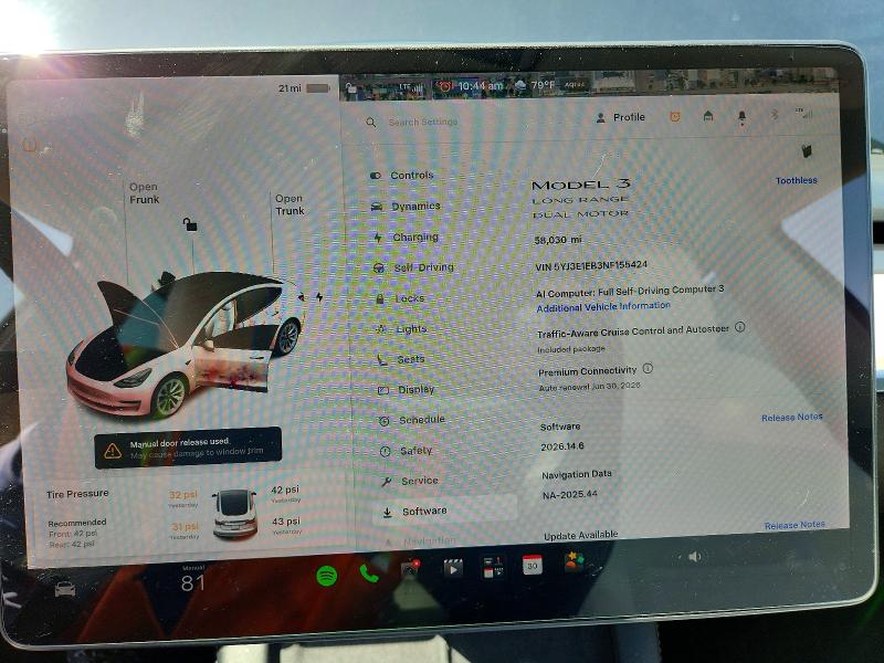 Продаж на аукціоні авто 2022 Tesla Model 3, vin: 5YJ3E1EB3NF155424, номер лоту: 59312196