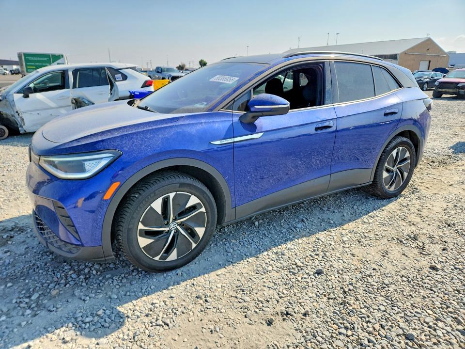 2021 Volkswagen Id.4 მანქანა იყიდება აუქციონზე, vin: WVGGNPE26MP057590, აუქციონის ნომერი: 58386956