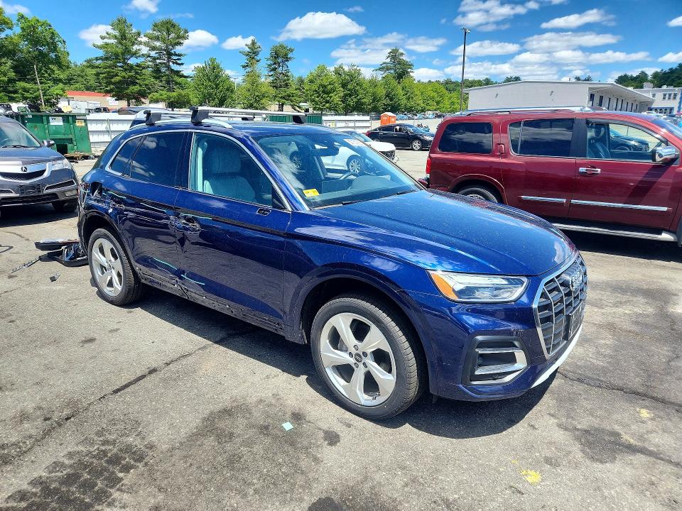 Продажа на аукционе авто 2021 Audi Q5, vin: WA1BAAFY3M2113406, номер лота: 57131926