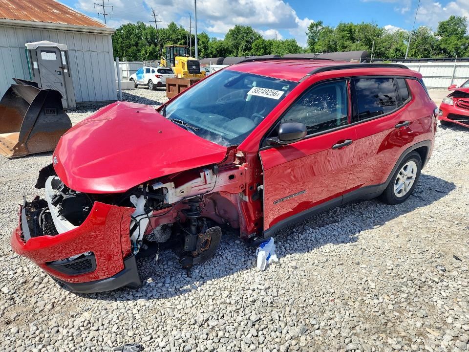 Продажа на аукционе авто 2017 Jeep Compass, vin: 3C4NJCAB1HT669350, номер лота: 58249256