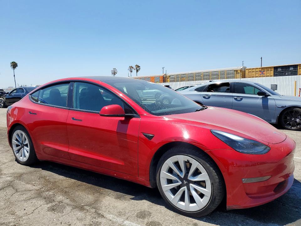 Aukcja sprzedaży 2022 Tesla Model 3, vin: 5YJ3E1EB8NF271878, numer aukcji: 57940266