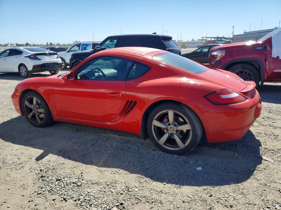 Продажа на аукционе авто 2007 Porsche Cayman, vin: WP0AB29877U781671, номер лота: 57115216