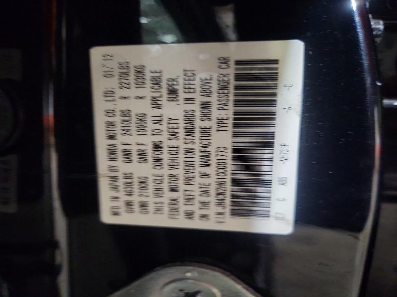 Auction sale of the 2012 Acura Tsx, vin: JH4CW2H61CC001773, lot number: 56895256