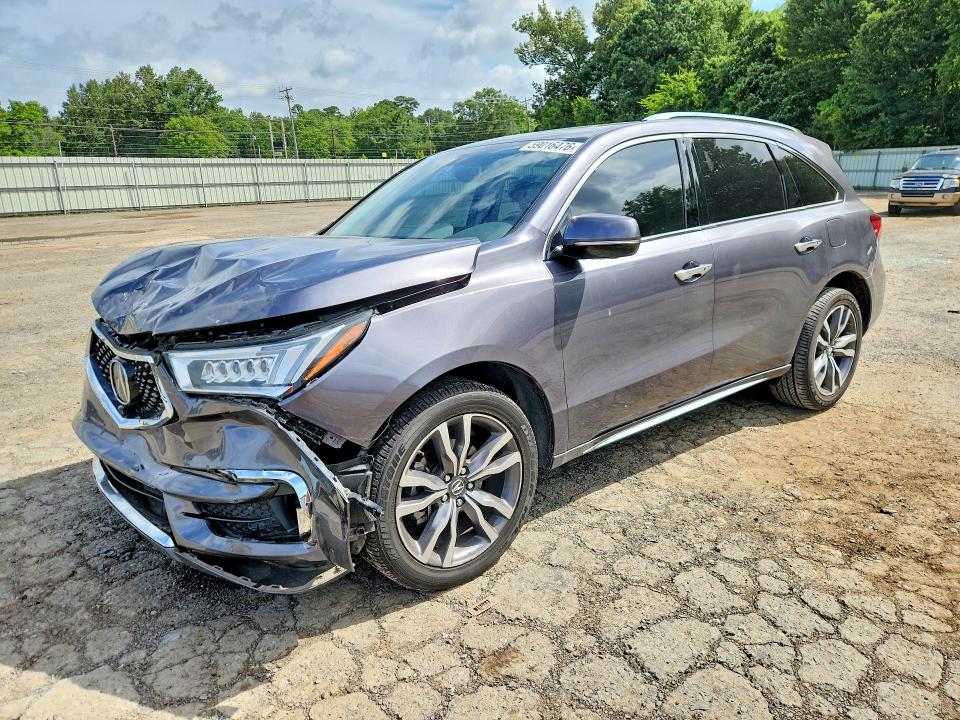 2019 Acura Mdx მანქანა იყიდება აუქციონზე, vin: 5J8YD3H88KL007980, აუქციონის ნომერი: 59016476