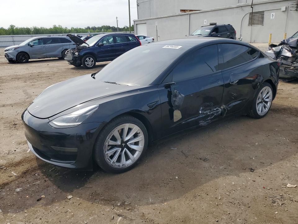 56296006 :رقم المزاد ، 5YJ3E1EA8NF154678 vin ، 2022 Tesla Model 3 مزاد بيع