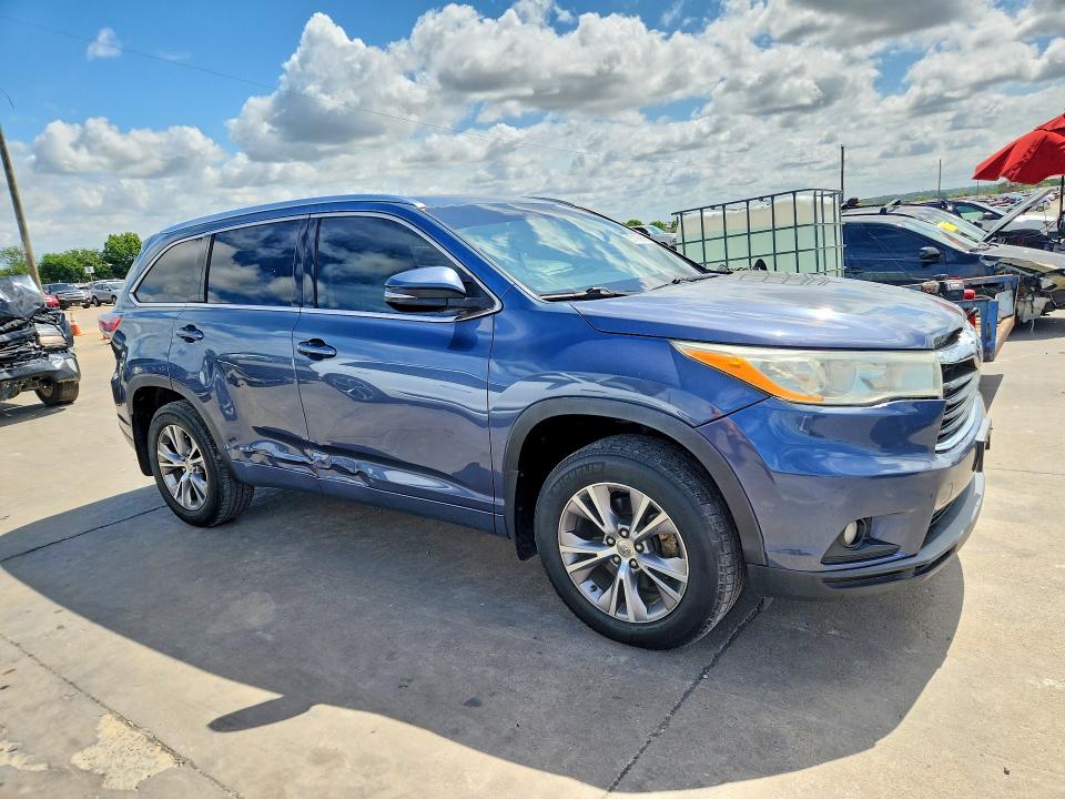 Aukcja sprzedaży 2014 Toyota Highlander, vin: 5TDKKRFH3ES037715, numer aukcji: 57199866