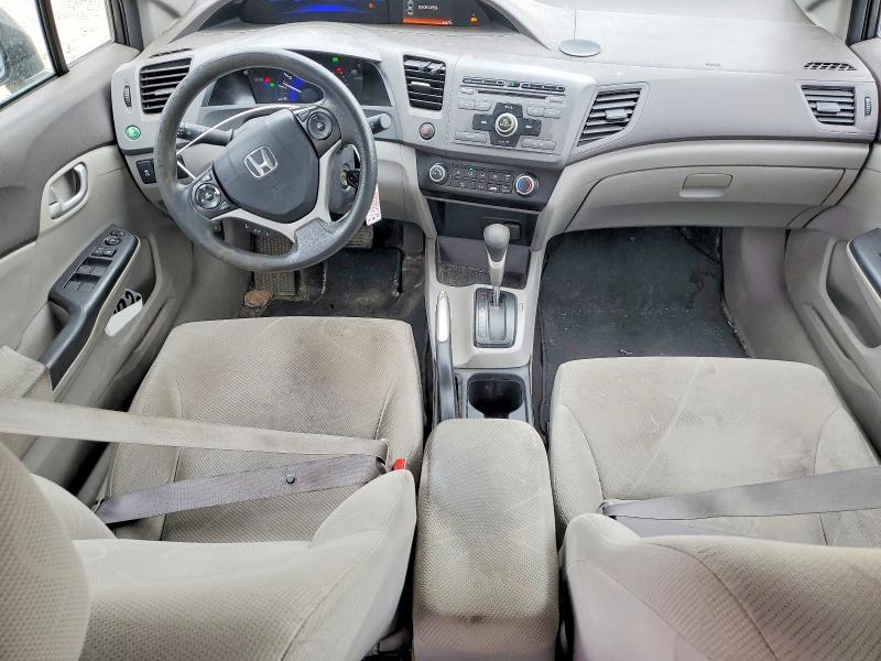 58062806 :رقم المزاد ، 2HGFB2F47CH011671 vin ، 2012 Honda Civic مزاد بيع