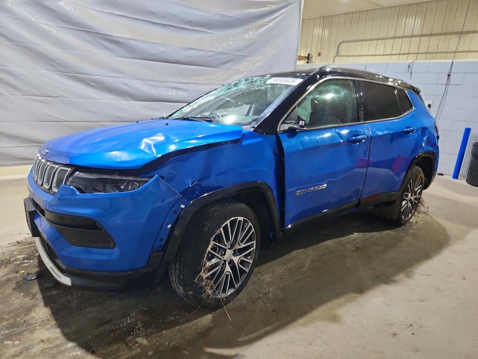 Auction sale of the 2022 Jeep Compass, vin: 3C4NJDCB4NT184022, lot number: 58545626