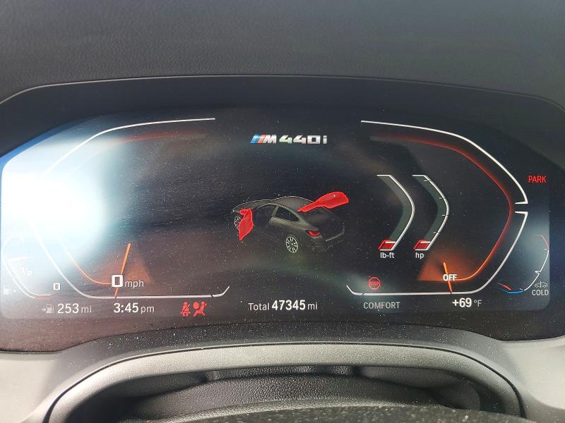 2023 Bmw M440xi მანქანა იყიდება აუქციონზე, vin: WBA13AW03PFN61838, აუქციონის ნომერი: 58330456
