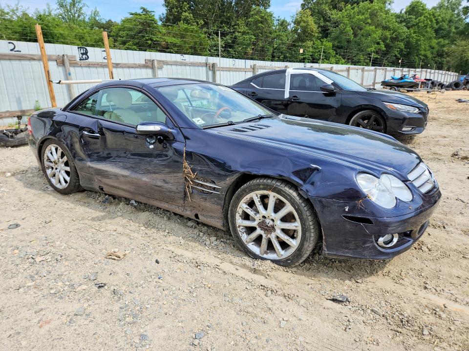 2007 Mercedes-benz Sl მანქანა იყიდება აუქციონზე, vin: WDBSK71F07F125956, აუქციონის ნომერი: 58558506