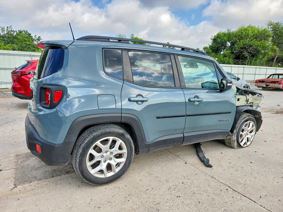 2018 Jeep Renegade მანქანა იყიდება აუქციონზე, vin: ZACCJABB7JPH37867, აუქციონის ნომერი: 57693246