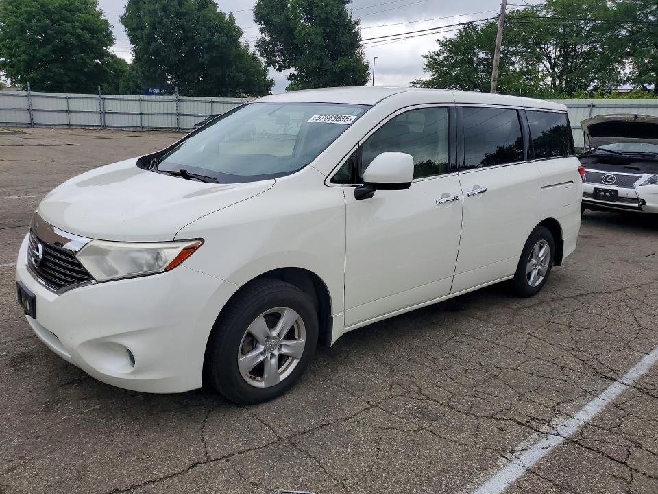 57663686 :رقم المزاد ، JN8AE2KP0F9122748 vin ، 2015 Nissan Quest مزاد بيع
