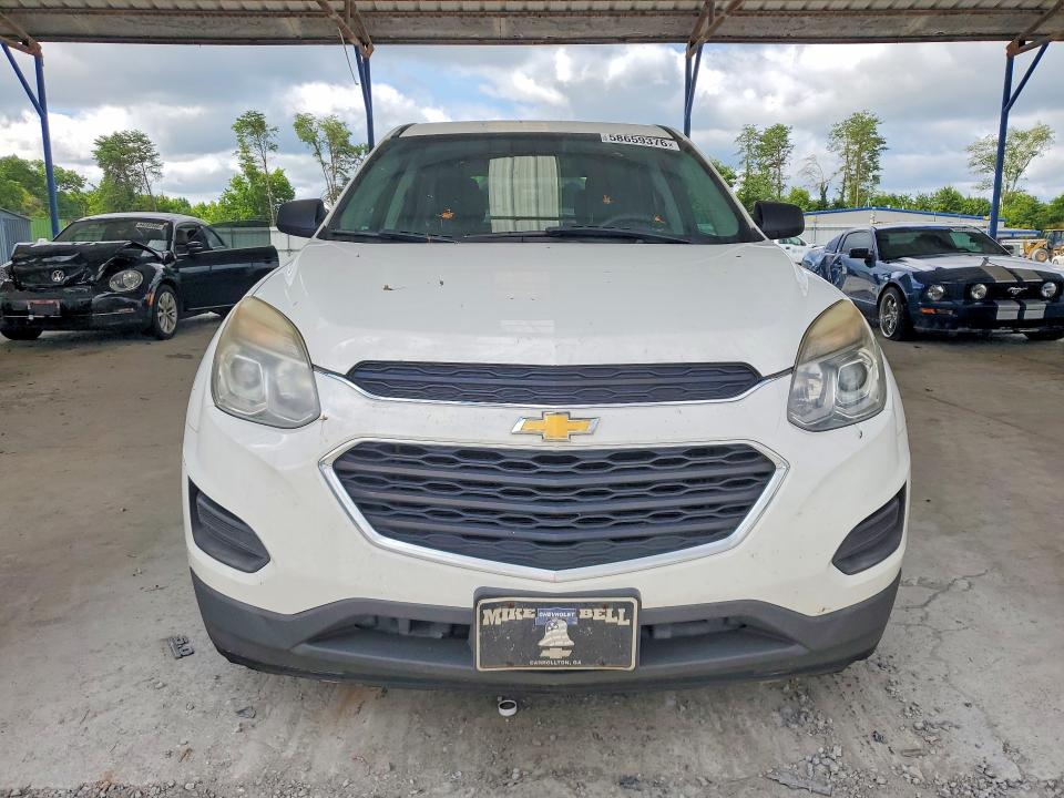 2016 Chevrolet Equinox მანქანა იყიდება აუქციონზე, vin: 2GNALBEK7G1161100, აუქციონის ნომერი: 58659376
