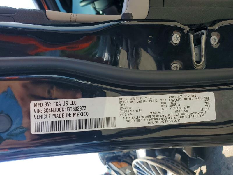 Продажа на аукционе авто 2024 Jeep Compass, vin: 3C4NJDCN1RT602973, номер лота: 58570386