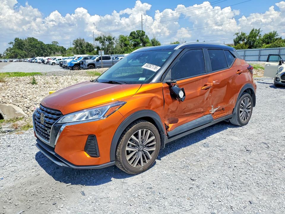 Auction sale of the 2021 Nissan Kicks, vin: 3N1CP5CVXML553490, lot number: 58262176