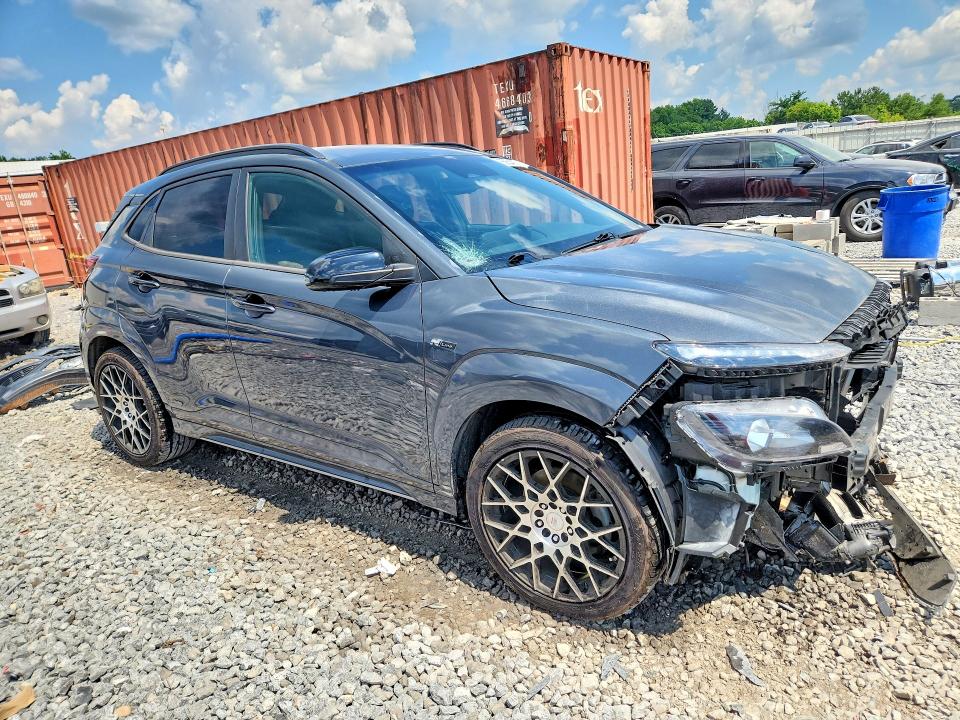 55654696 :رقم المزاد ، KM8K33A37NU801028 vin ، 2022 Hyundai Kona مزاد بيع