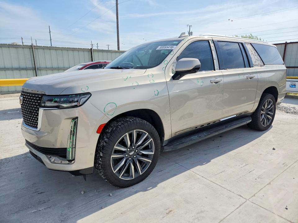 Auction sale of the 2021 Cadillac Escalade, vin: 1GYS4KKLXMR231760, lot number: 58555416