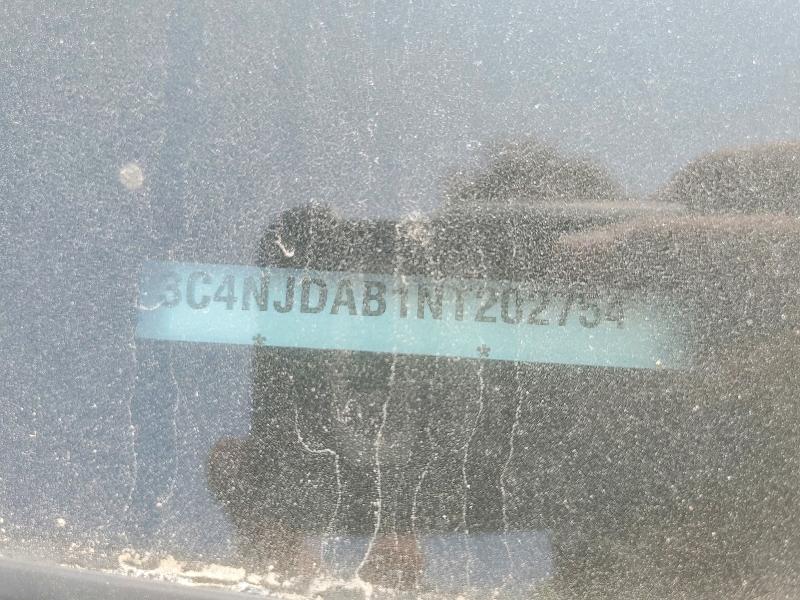 58816556 :رقم المزاد ، 3C4NJDAB1NT202754 vin ، 2022 Jeep Compass مزاد بيع
