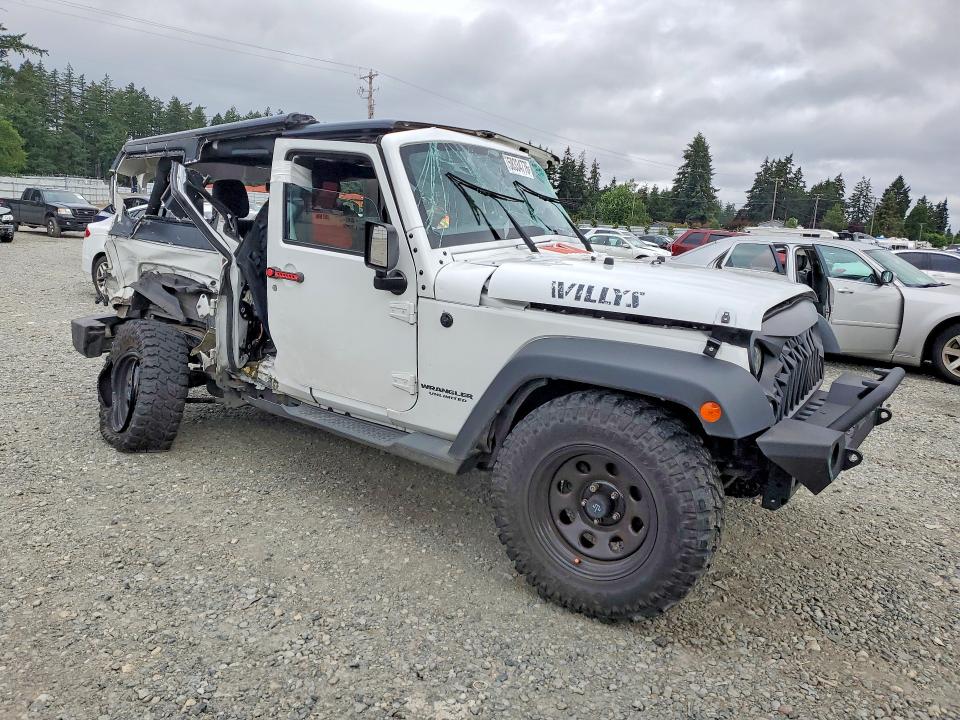 58334776 :رقم المزاد ، 1C4BJWDG6HL554881 vin ، 2017 Jeep Wrangler Unlimited مزاد بيع
