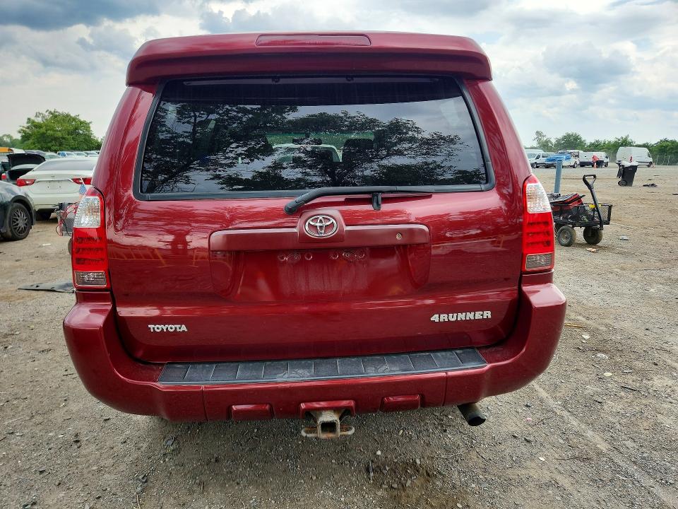 58241866 :رقم المزاد ، JTEBU14R268054109 vin ، 2006 Toyota 4runner مزاد بيع