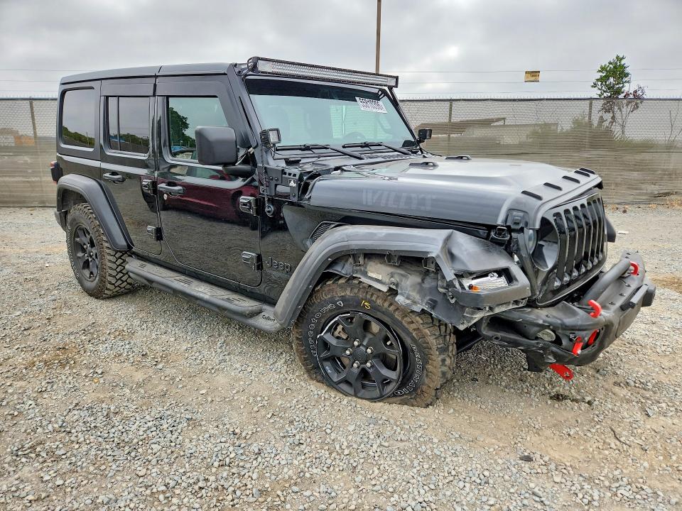 Продаж на аукціоні авто 2021 Jeep Wrangler Unlimited, vin: 1C4HJXDG0MW663412, номер лоту: 55810396