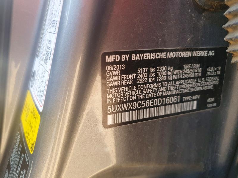 Продаж на аукціоні авто 2014 Bmw X3, vin: 5UXWX9C56E0D16061, номер лоту: 58880126