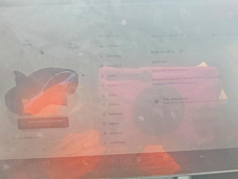 2023 Tesla Model 3 მანქანა იყიდება აუქციონზე, vin: 5YJ3E1EA5PF491330, აუქციონის ნომერი: 56863356