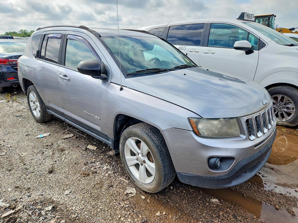 2016 Jeep Compass მანქანა იყიდება აუქციონზე, vin: 1C4NJCBA8GD512599, აუქციონის ნომერი: 59200146