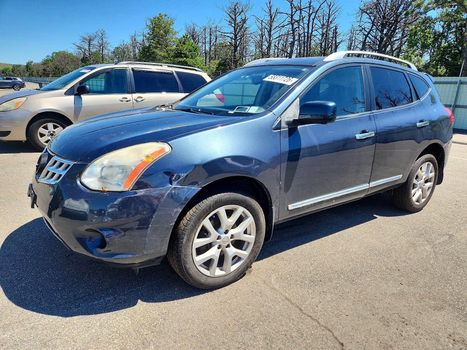 58311726 :رقم المزاد ، JN8AS5MV5DW658213 vin ، 2013 Nissan Rogue مزاد بيع
