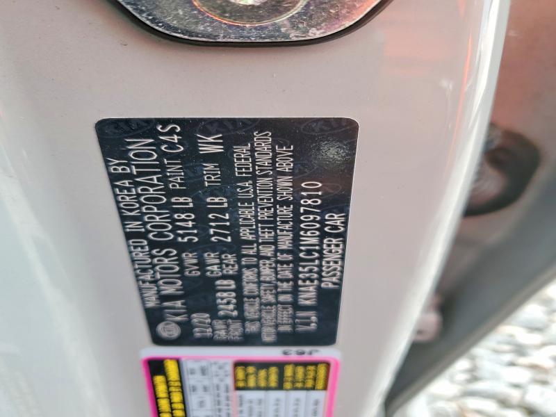 2021 Kia Stinger მანქანა იყიდება აუქციონზე, vin: KNAE35LC1M6097810, აუქციონის ნომერი: 58419996