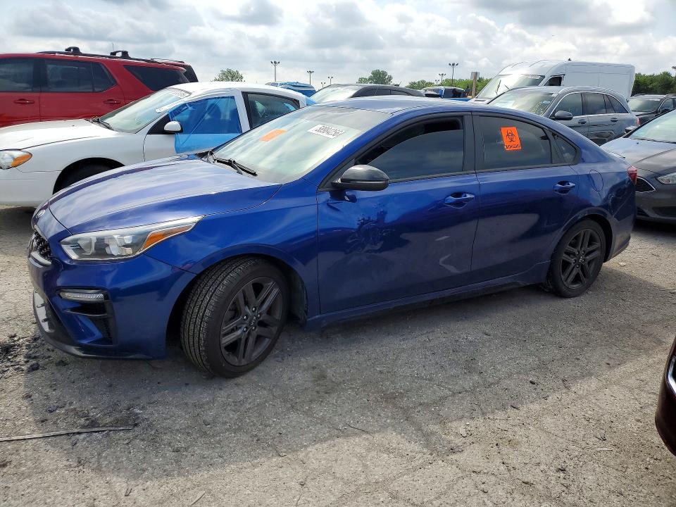 58984256 :رقم المزاد ، 3KPF34ADXME323771 vin ، 2021 Kia Forte مزاد بيع