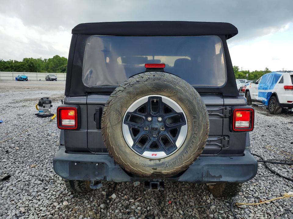 57443276 :رقم المزاد ، 1C4GJXAGXNW206818 vin ، 2022 Jeep Wrangler مزاد بيع