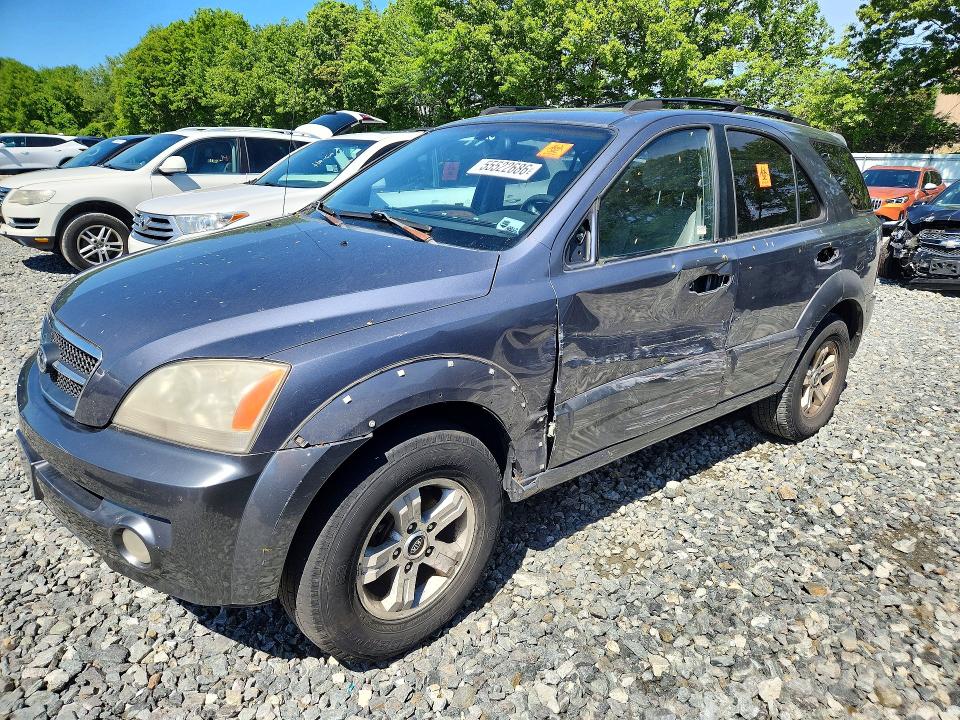 55522686 :رقم المزاد ، KNDJC733545316769 vin ، 2004 Kia Sorento مزاد بيع