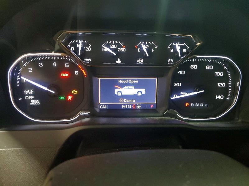 2020 Gmc Sierra მანქანა იყიდება აუქციონზე, vin: 3GTU9DED9LG120633, აუქციონის ნომერი: 55758156