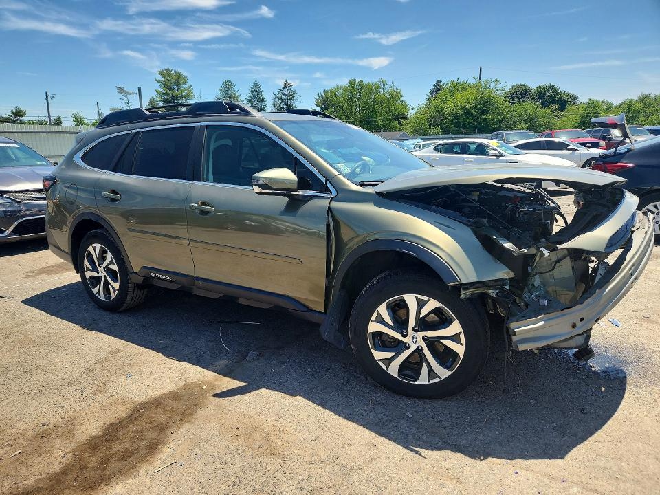 2021 Subaru Outback მანქანა იყიდება აუქციონზე, vin: 4S4BTANC9M3229656, აუქციონის ნომერი: 56521386