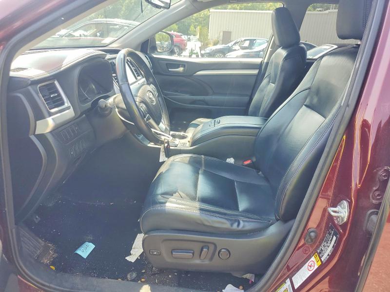 2015 Toyota Highlander მანქანა იყიდება აუქციონზე, vin: 5TDJKRFH6FS131083, აუქციონის ნომერი: 58905676