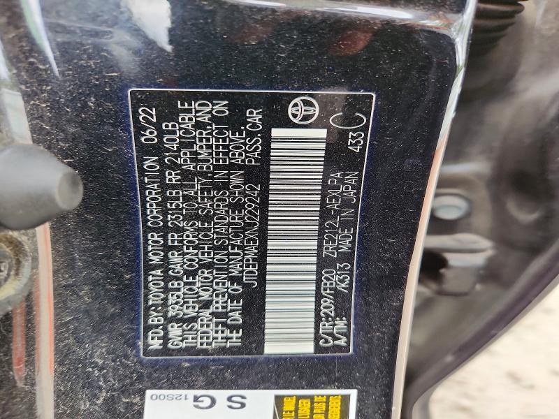 Продажа на аукционе авто 2022 Toyota Corolla, vin: JTDEPMAEXNJ229242, номер лота: 57356066