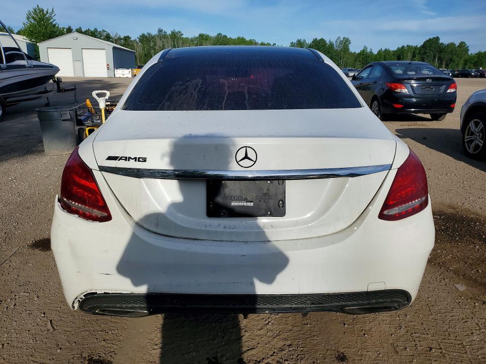 56761076 :رقم المزاد ، 55SWF4KB7FU038848 vin ، 2015 Mercedes-benz C مزاد بيع