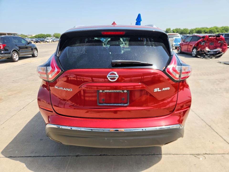 Aukcja sprzedaży 2016 Nissan Murano, vin: 5N1AZ2MH6GN131724, numer aukcji: 58696566