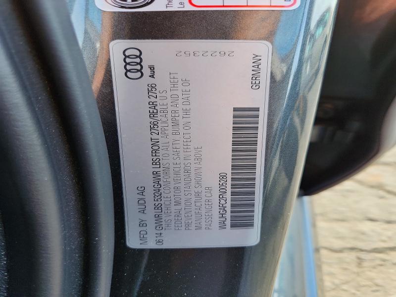 58351556 :رقم المزاد ، WAUHGAFC2FN005280 vin ، 2015 Audi A6 مزاد بيع