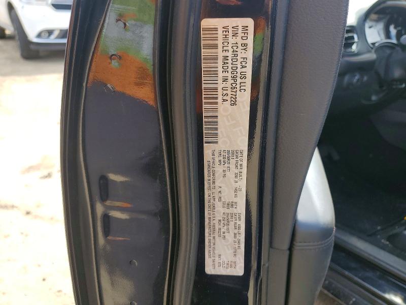 Aukcja sprzedaży 2023 Dodge Durango, vin: 1C4RDJDG9PC677226, numer aukcji: 56715826