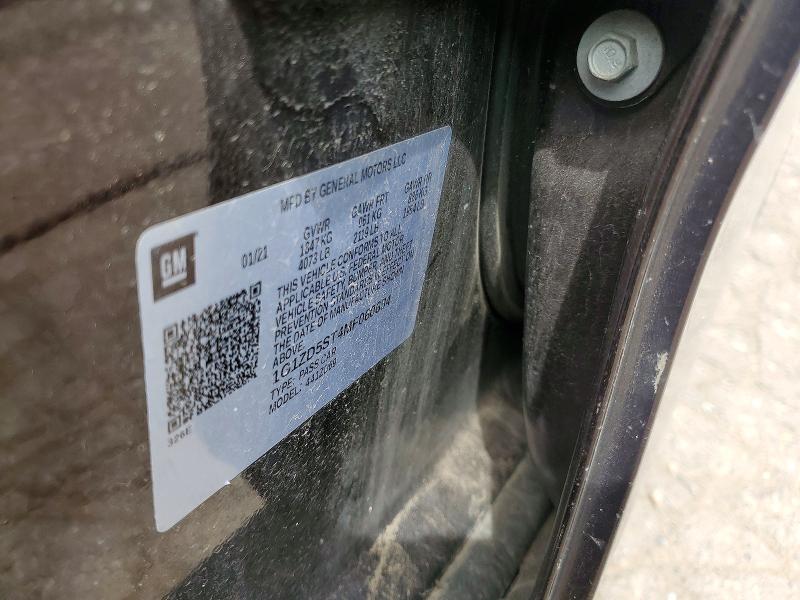 Aukcja sprzedaży 2021 Chevrolet Malibu, vin: 1G1ZD5ST4MF060634, numer aukcji: 57447026